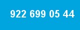 922 699 05 44 922 699 05 44